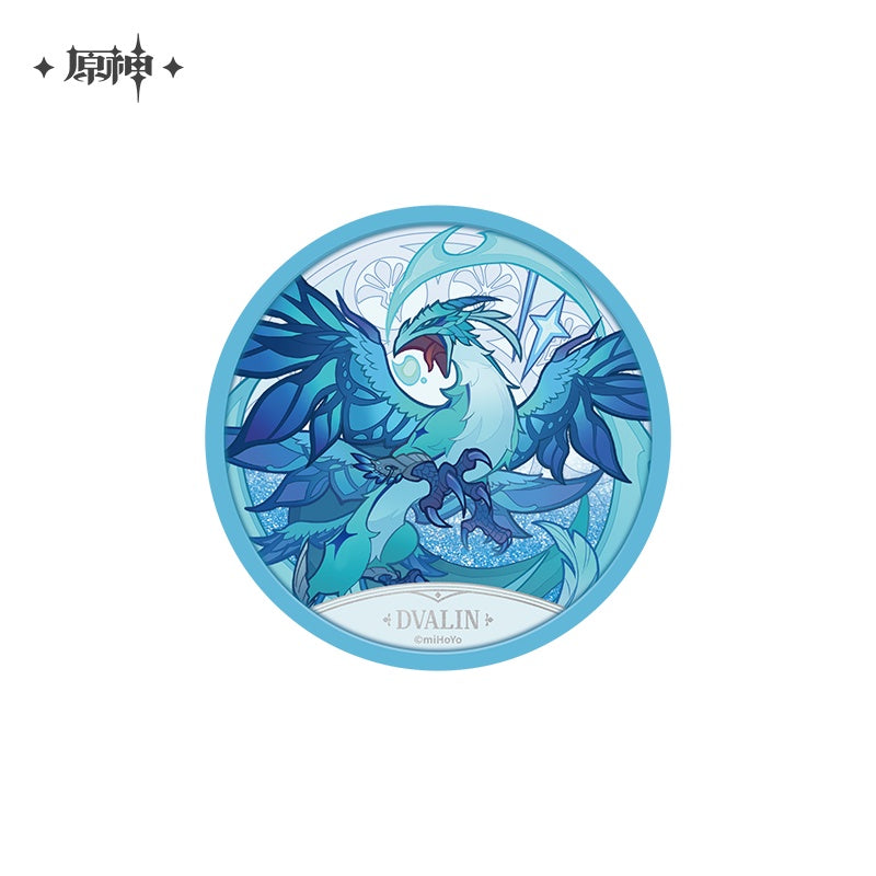 [Official Merchandise] Windblume's Breath Theme Series Quicksand Style Coaster | Genshin Impact