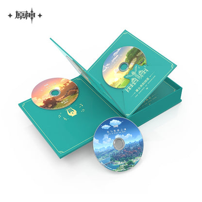 [Official Merchandise] City of Winds and Idylls Mondstadt Original Soundtrack CD Box Set | Genshin Impact