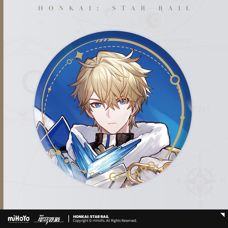 [Official Merchandise] Illustration Series Tinplate Badges - Preservation Path | Honkai: Star Rail