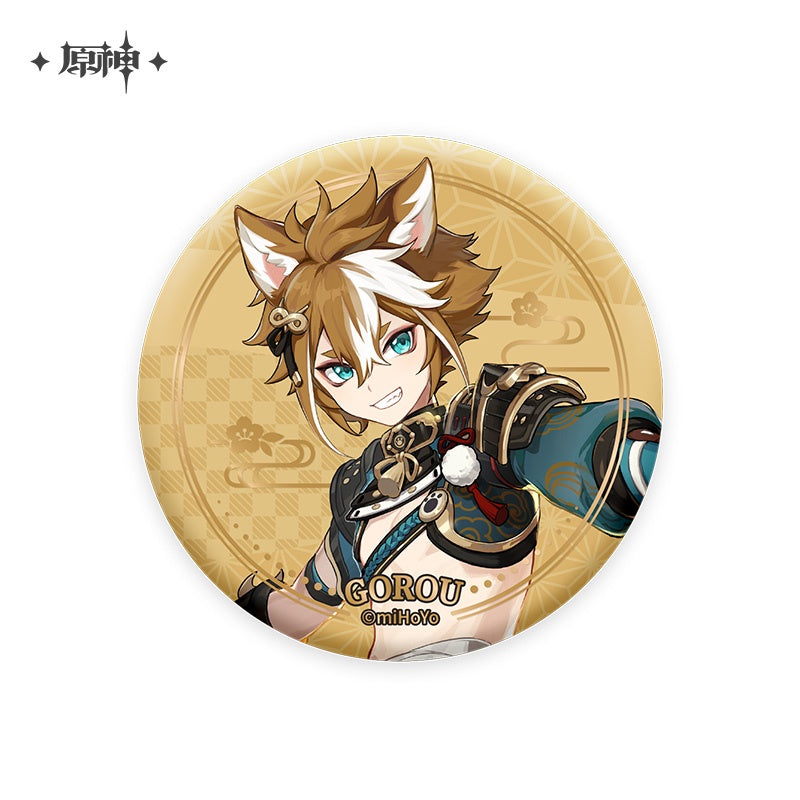 [Official Merchandise] Inazuma City Theme Series Character Badge | Genshin Impact