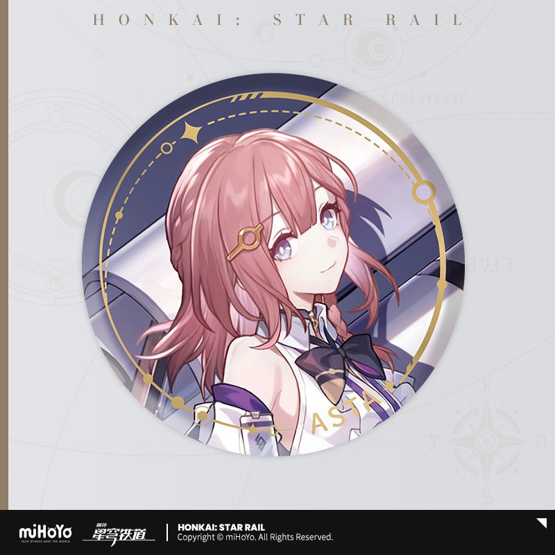 [Official Merchandise] Illustration Series Tinplate Badges - Harmony Path | Honkai: Star Rail