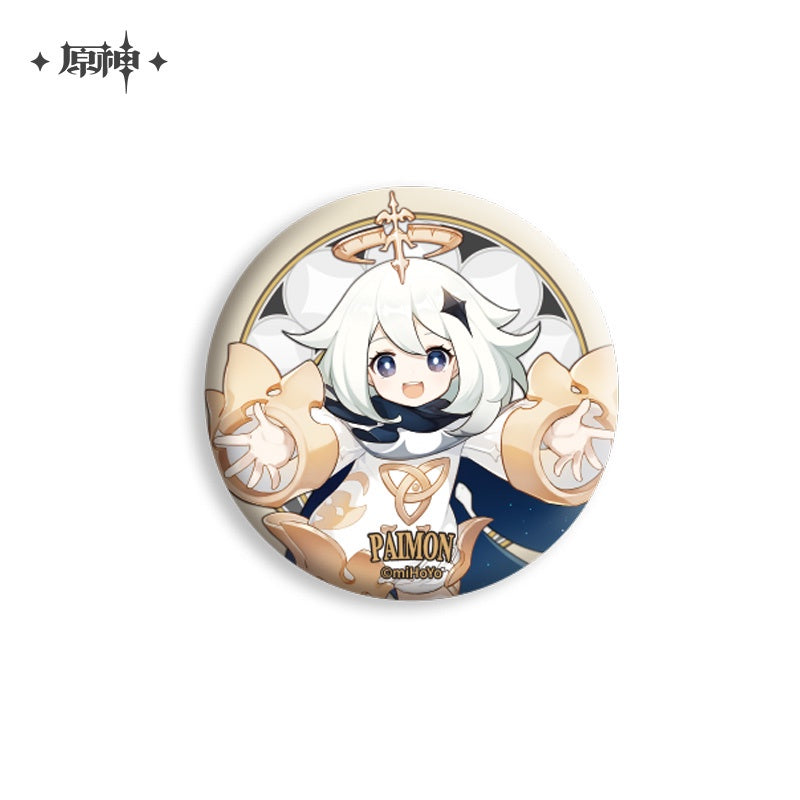 [Official Merchandise] Traveler Themed Character Badge | Genshin Impact