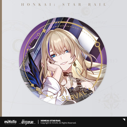 [Official Merchandise] Illustration Series Tinplate Badges - Erudition Path | Honkai: Star Rail