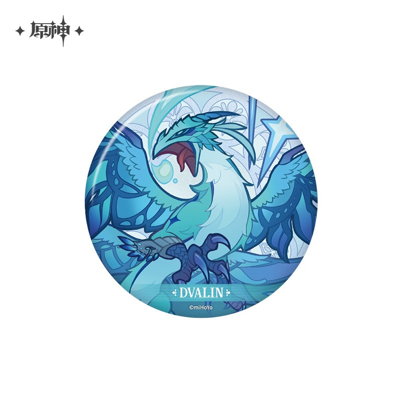 [Official Merchandise] Windblume's Breath Theme Series Badge | Genshin Impact