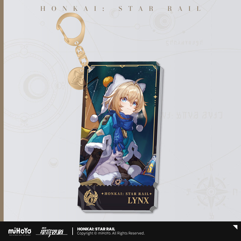 [Official Merchandise] Illustration Series Acrylic Keychains - Abundance Path | Honkai: Star Rail
