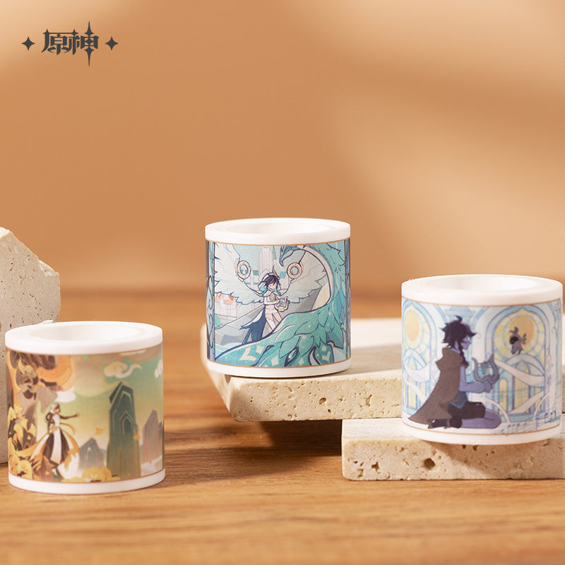 [Official Merchandise] A Glimpse of the World: Washi Tape | Genshin Impact