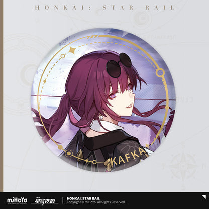 [Official Merchandise] Illustration Series Tinplate Badges - Nihility Path | Honkai: Star Rail